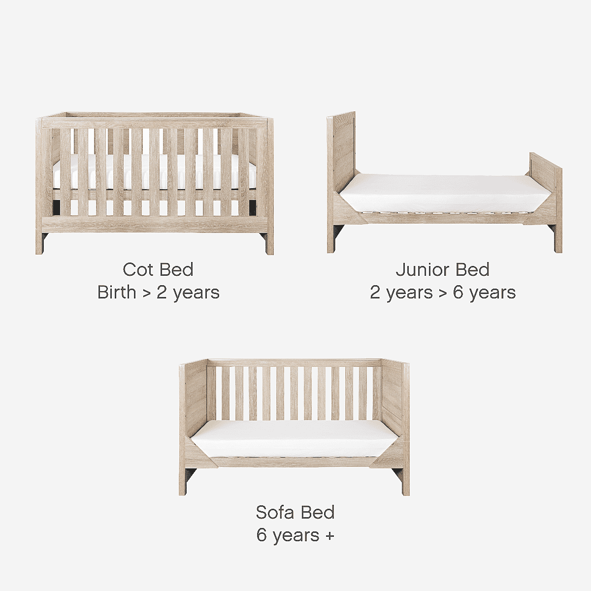 Tutti bambini modena 2025 nursery cot bed