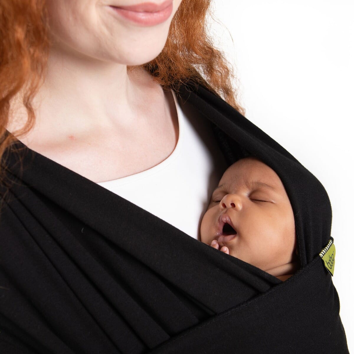 Boba Baby Wrap Carrier Black Tuttibambini