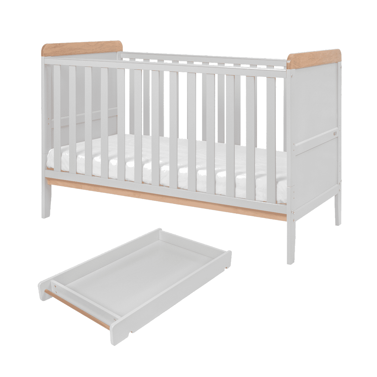 pine cot top changer