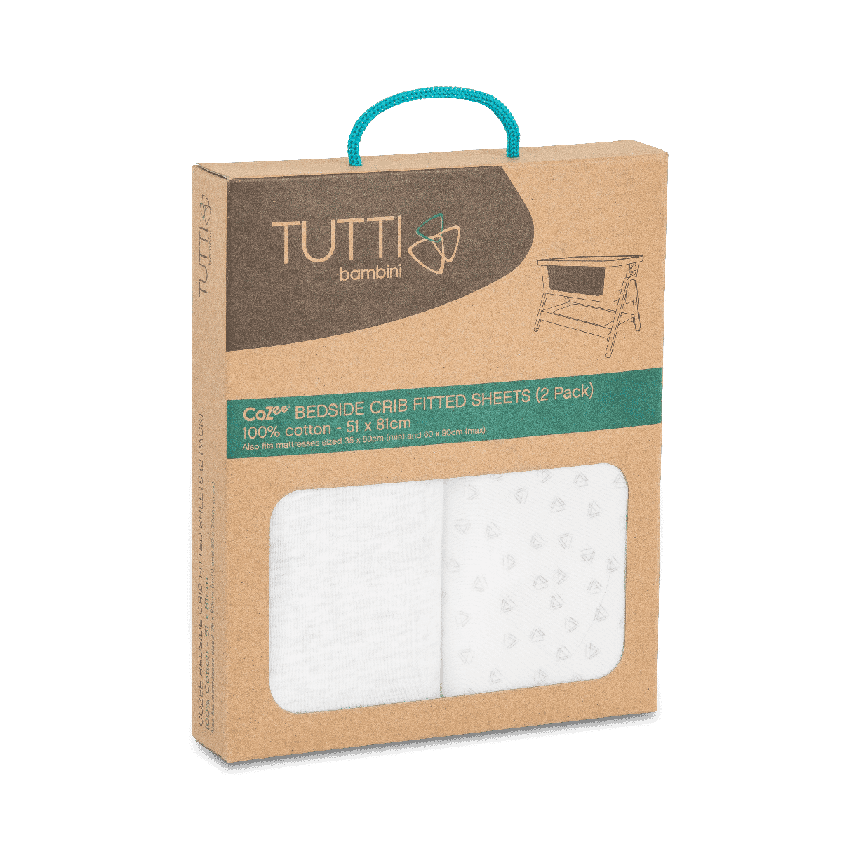 tutti bambini fitted sheets