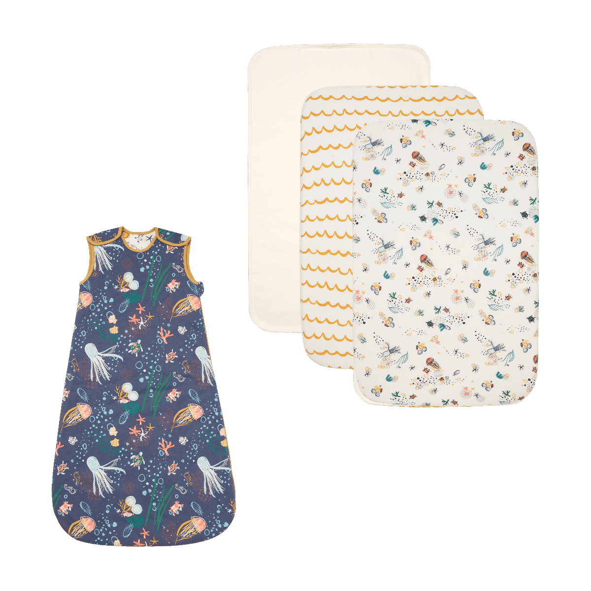 Our Planet Bedside Crib Bundle
