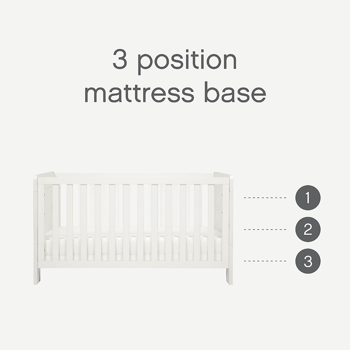 Alba Mini Cot Bed Tutti Bambini Essentials