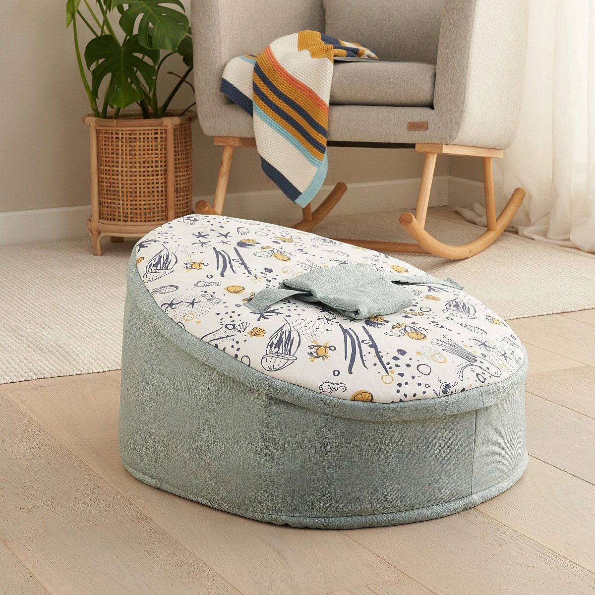 Baby Beanbag in Our Planet Print - Tutti Bambini