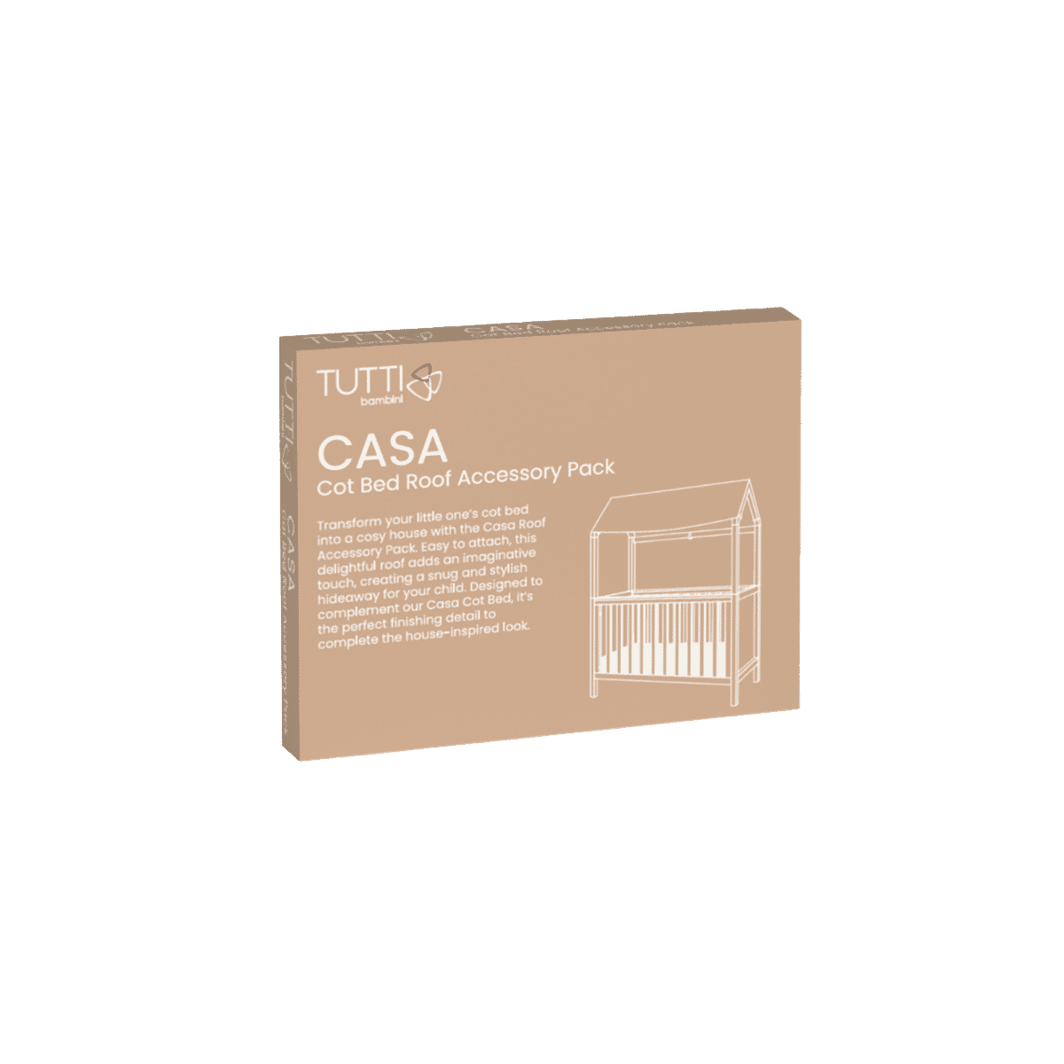 Casa Mini Cot Bed Roof Accessory Pack