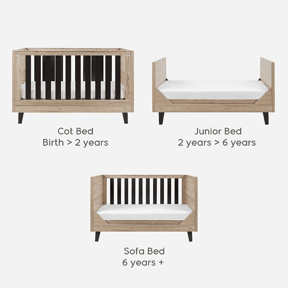 Distressed sales wood crib