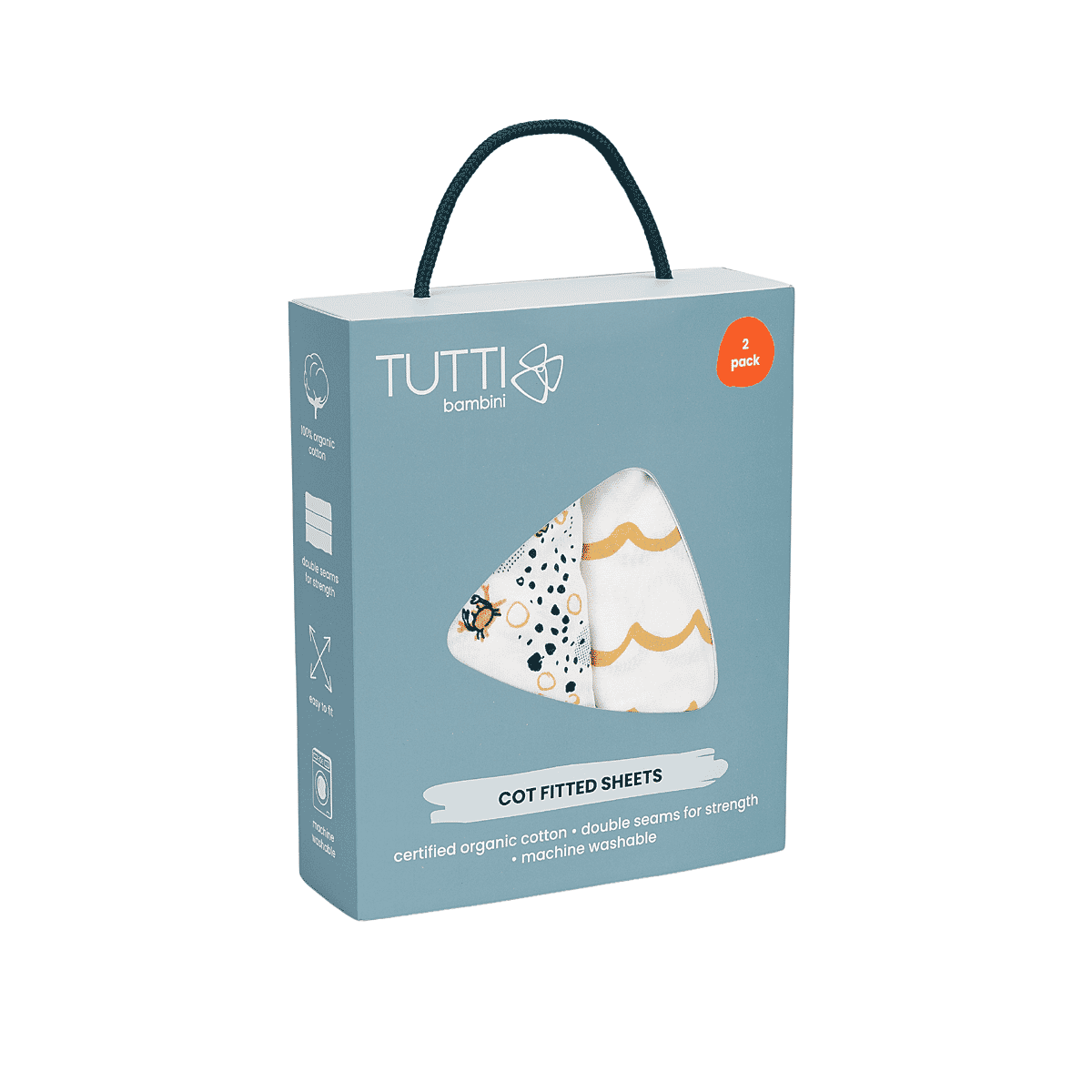 Organic cotton cot bed sheets store
