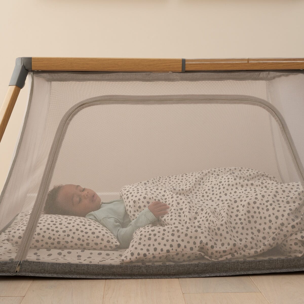 Playpen as crib best sale