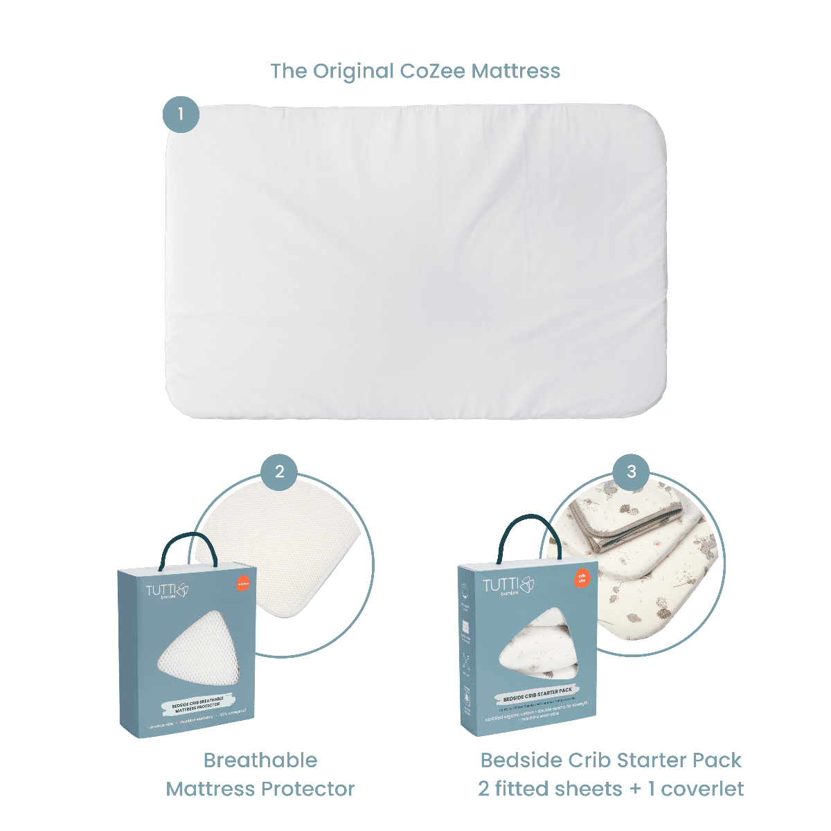 CoZee Supreme Mattress & Bedding Bundle