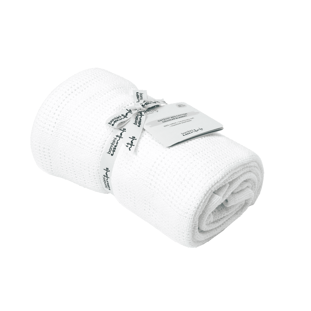 Essentials Cellular Blanket 100 x 150 cm - White