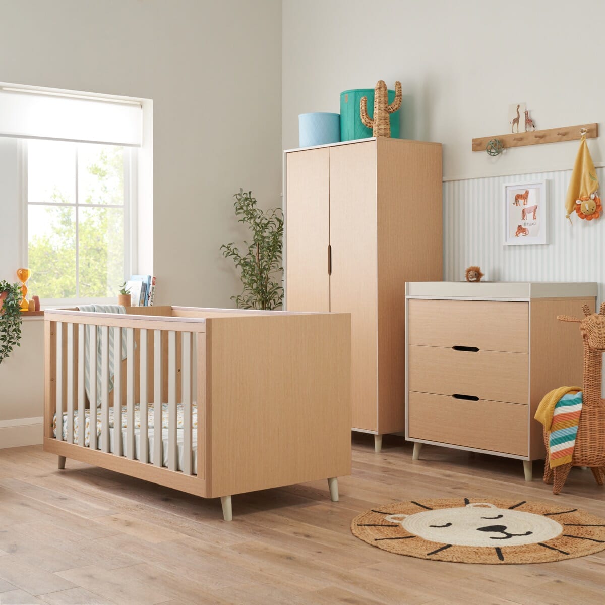 Light wood baby furniture top