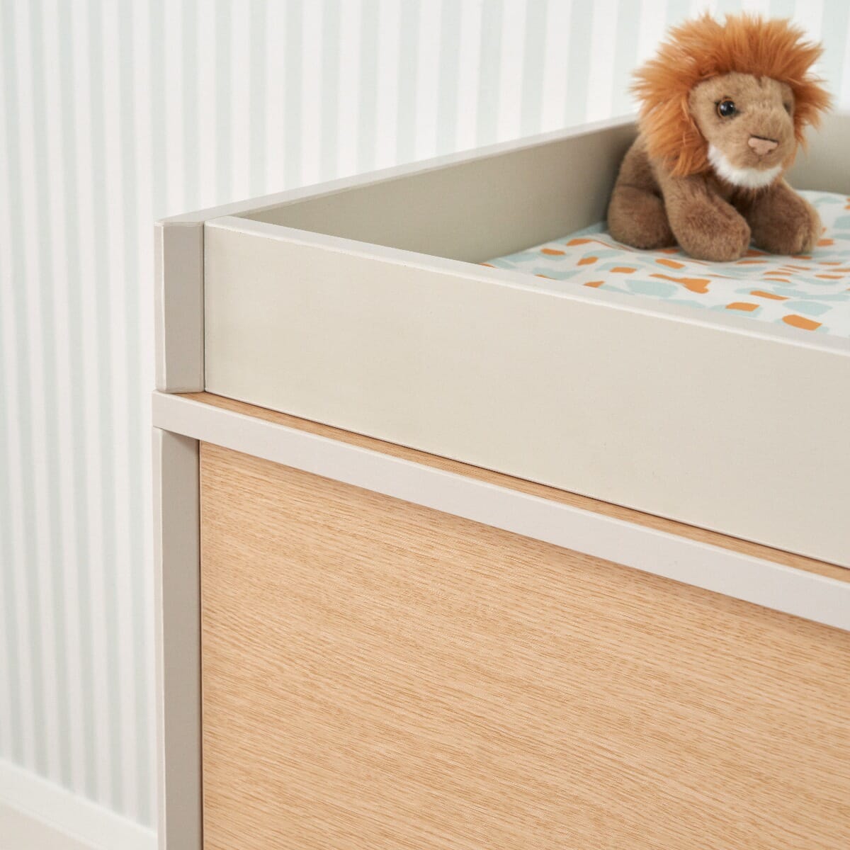 Light oak best sale changing table