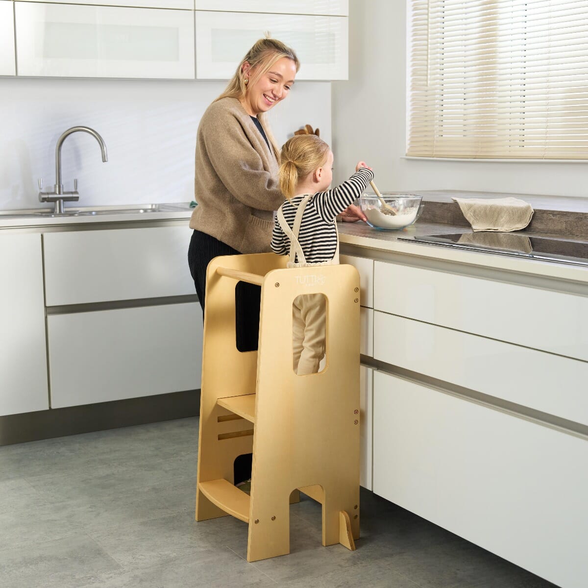 Helping Hands Montessori Toddler Learning Tower - Natural