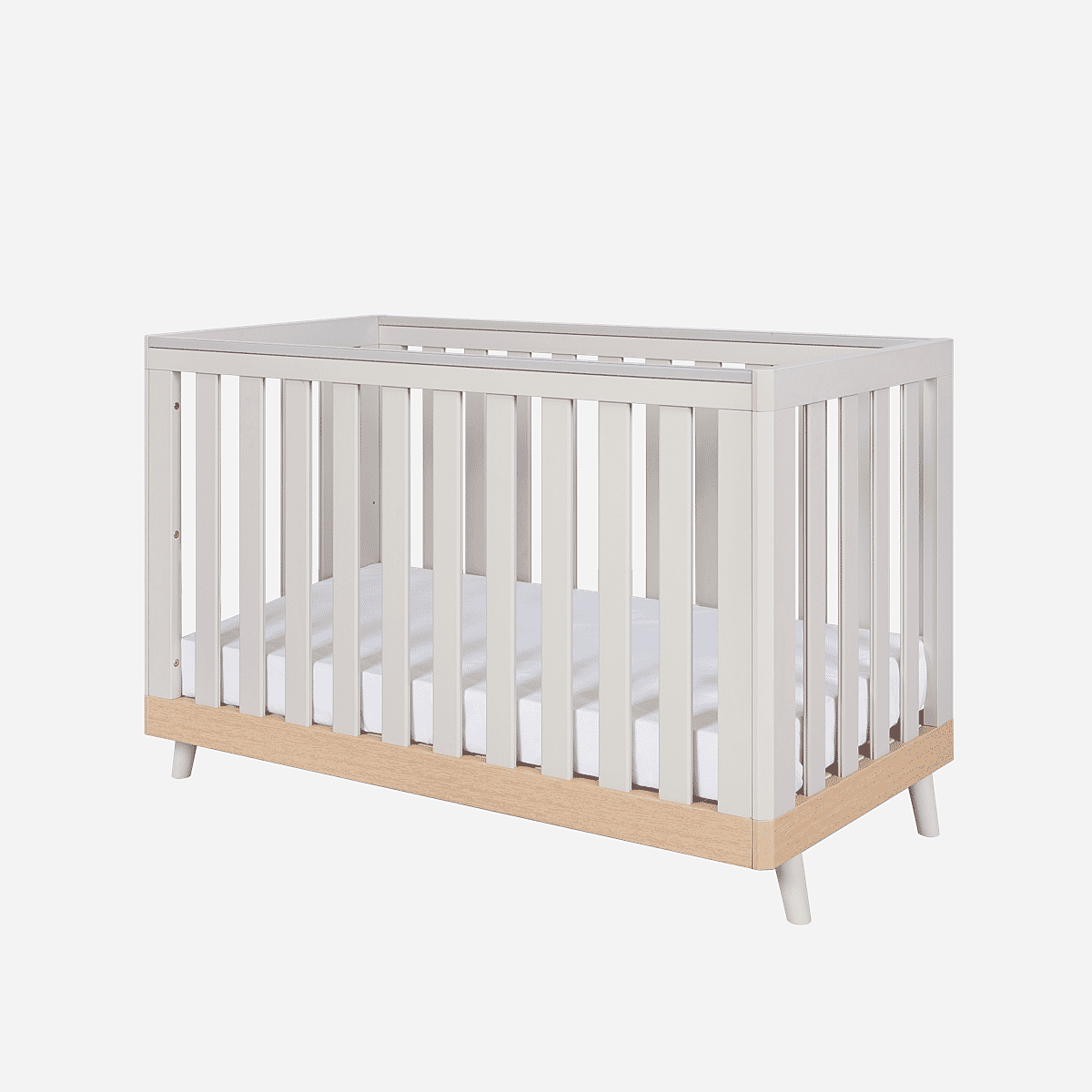 Light timber cot sale