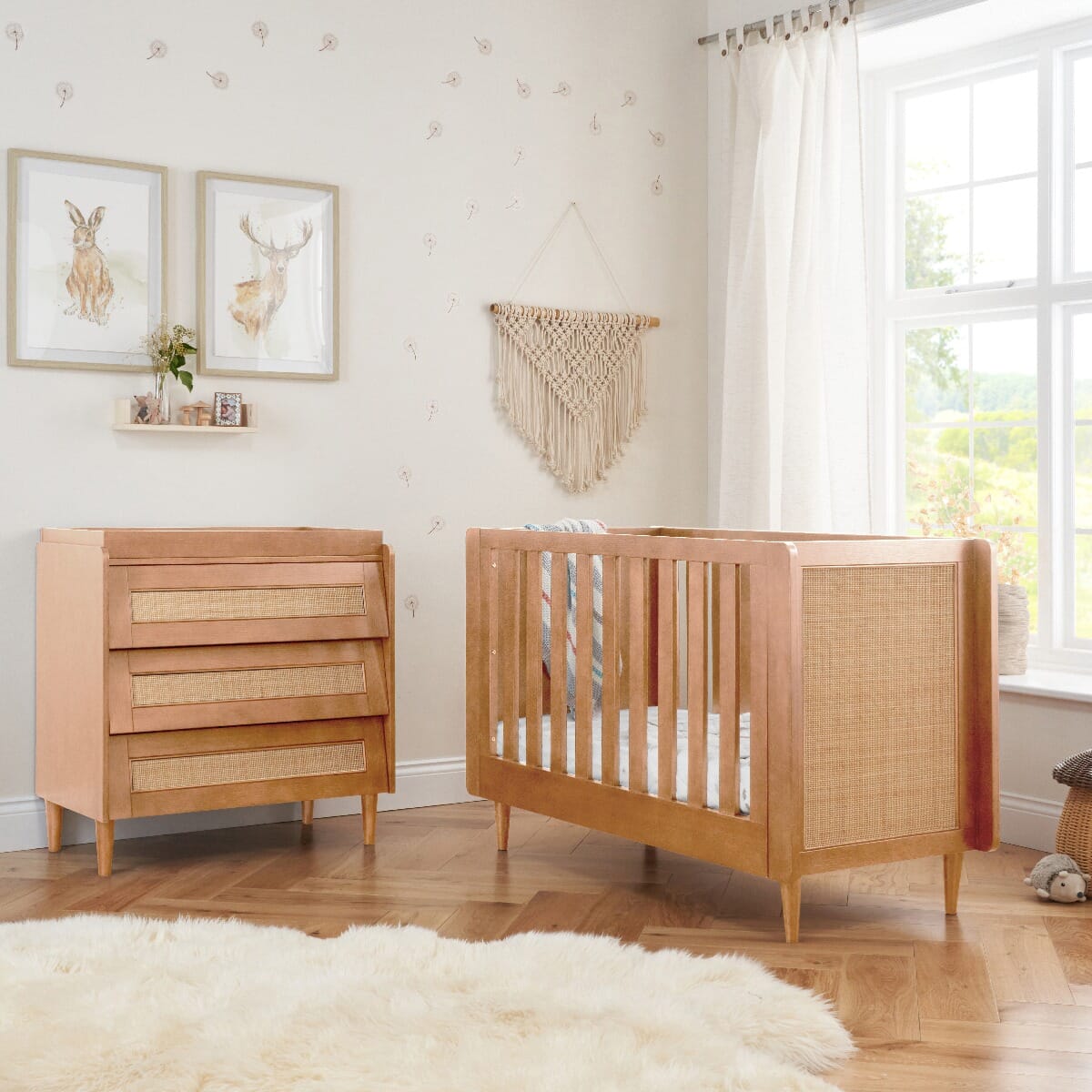 Japandi 2 Piece Room Set - Light Oak