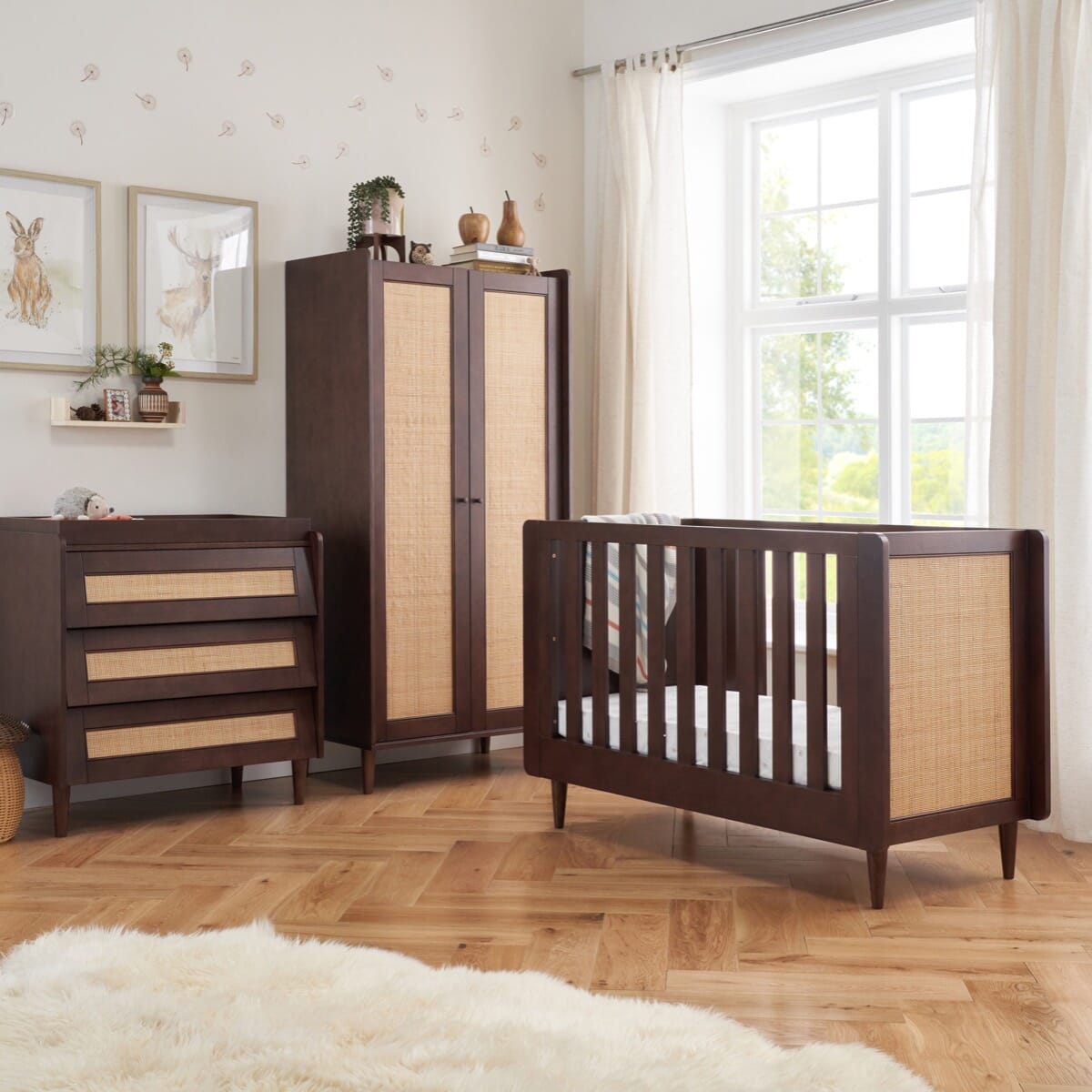 Mini crib and dresser set 2025