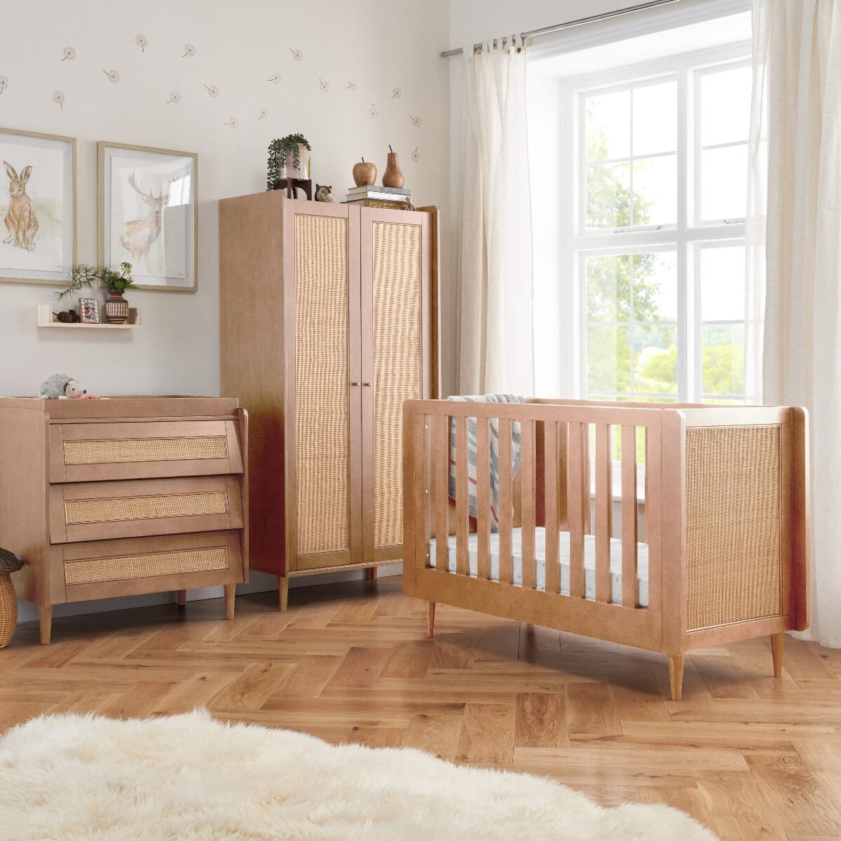 Mini crib and dresser set deals