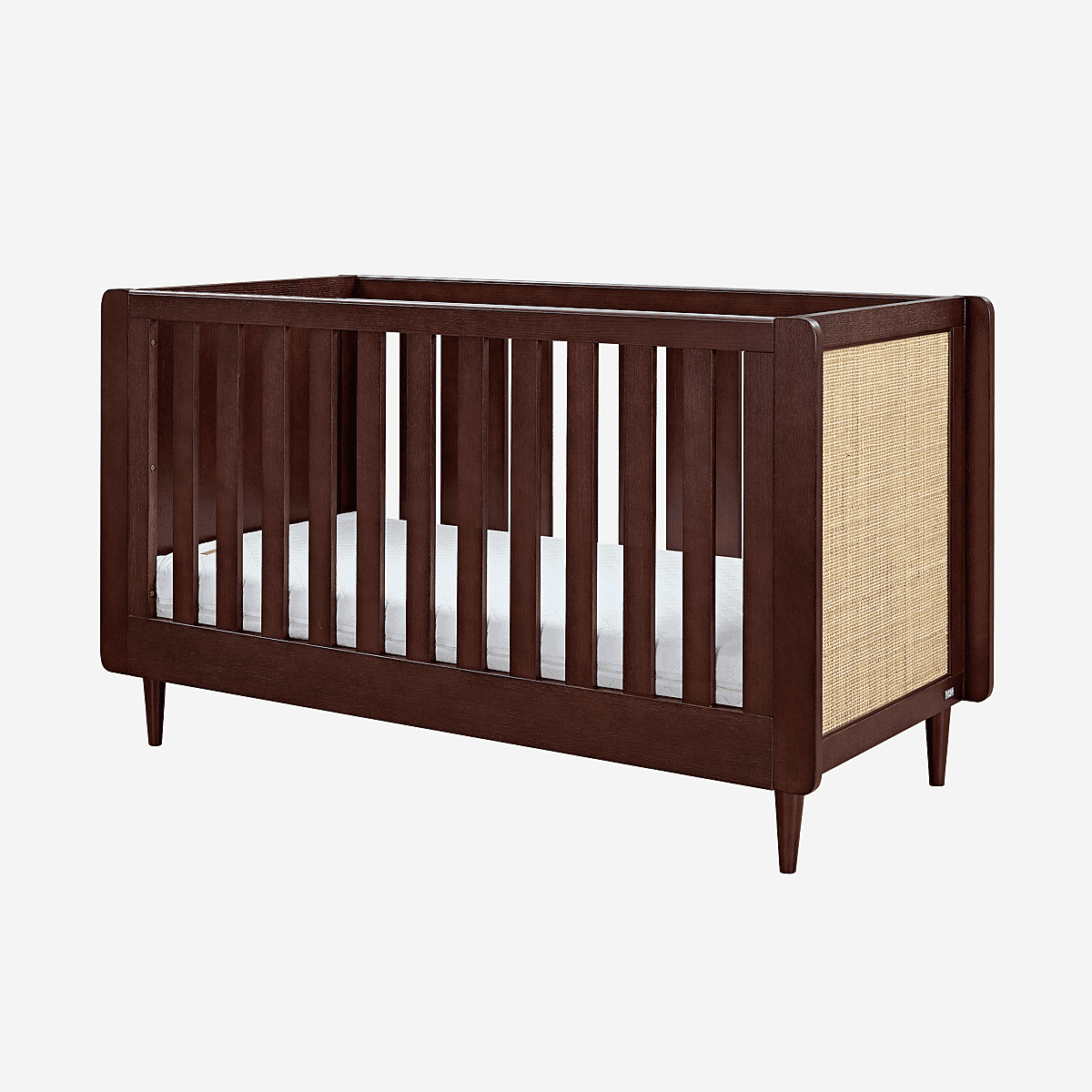 Walnut crib sales