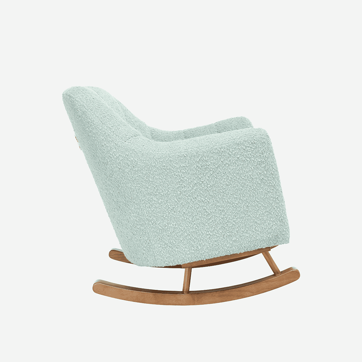 Jonah Mini Me Children s Rocking Chair Boucle Ocean Stone