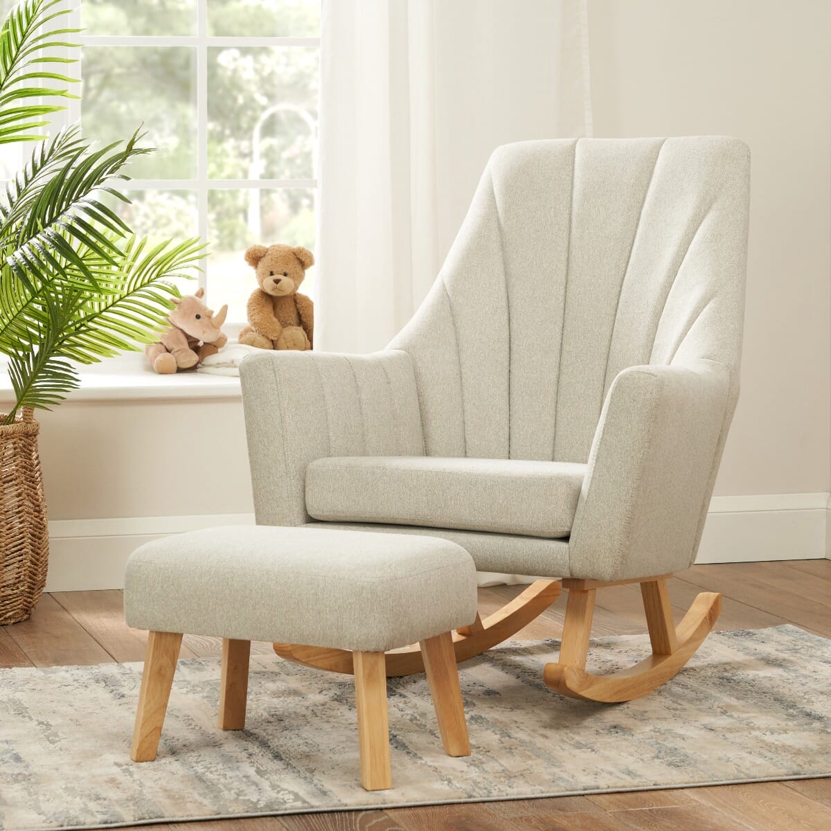 Alba Cot Bed Jonah Rocking Chair Nursery Bundle Tutti Bambini