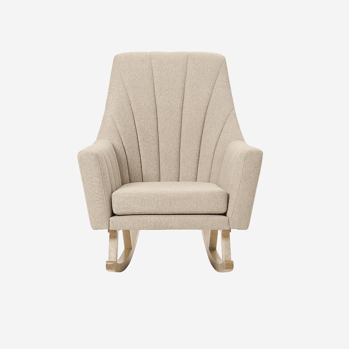 Jonah Rocking Chair Foot Stool Set Stone Tutti Bambini