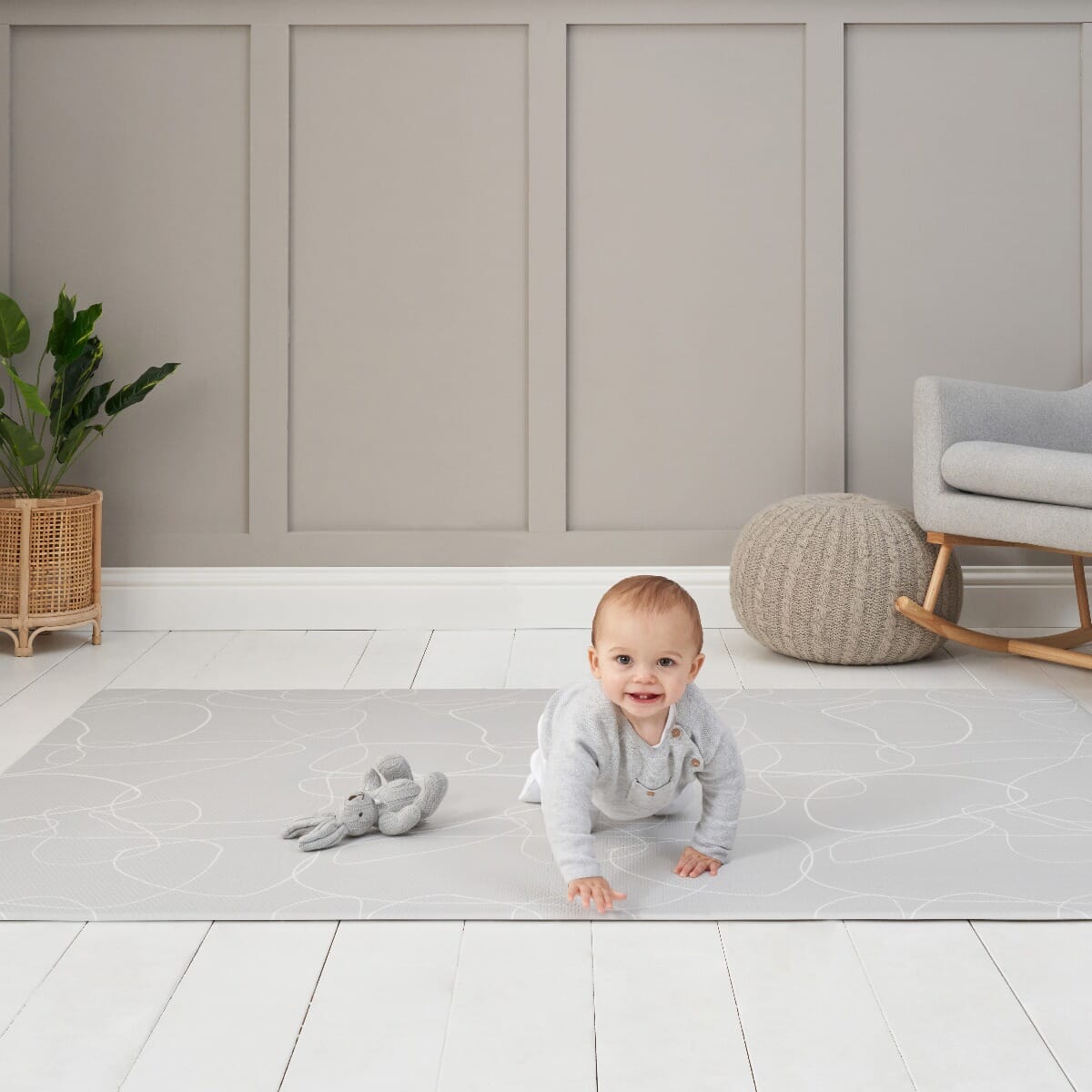 Extra large padded store play mat