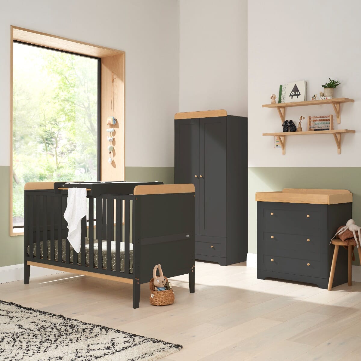 Tutti bambini lucas 3 piece nursery furniture set on sale
