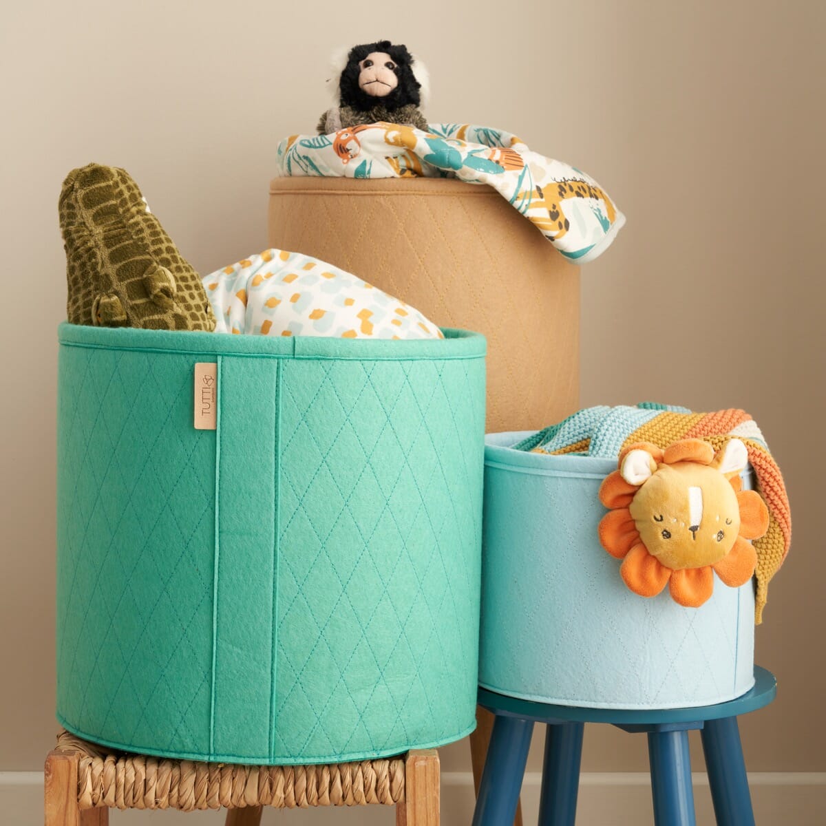 Round on sale toy storage