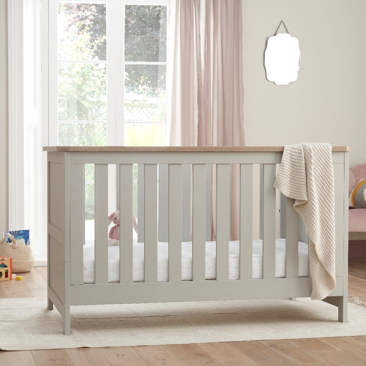 Cot bed sprung mattress best sale